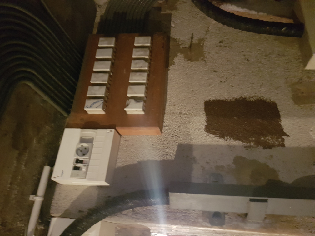 Installation dangereuse d'un compteur électrique